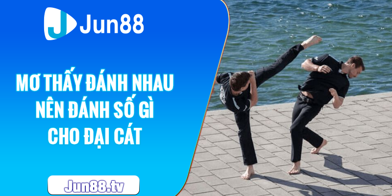 Mơ thấy đánh nhau nên đánh số gì cho đại cát