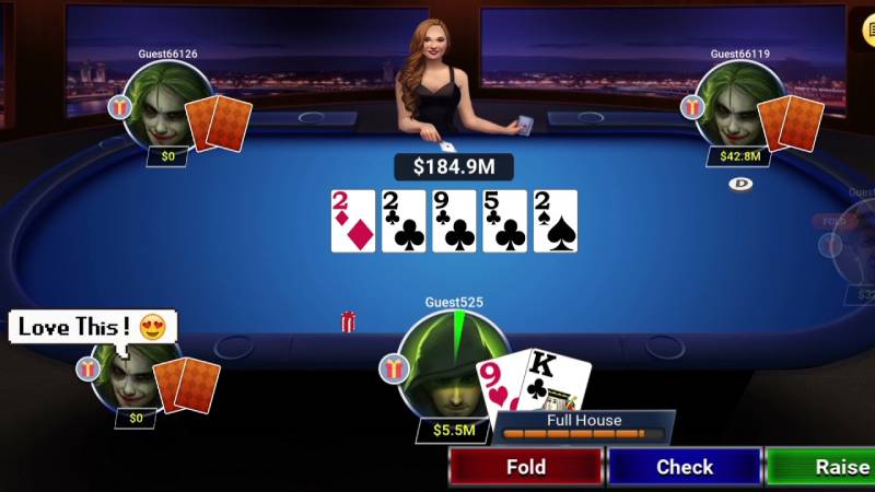 Top 1 những trò chơi trong casino - Game Poker